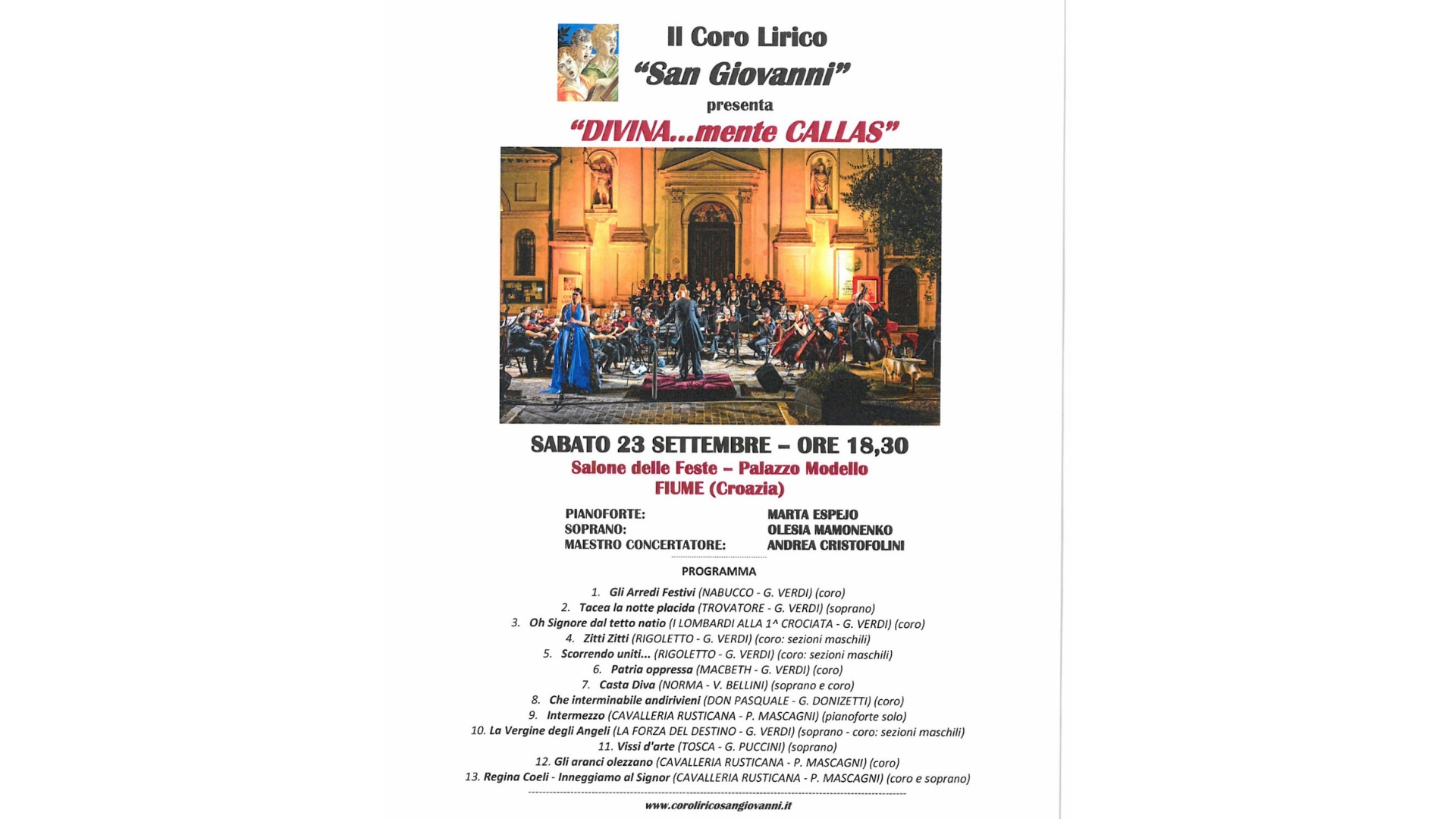 Coro San Giovanni Fiume 2023